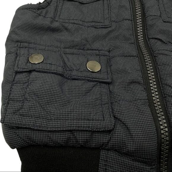 Sovereign Code Toddler Holloran Vest Navy Checked Black Trim Size 24M - Picture 5 of 12